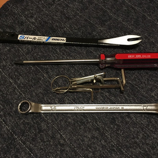 【中古】KTCメガネレンチ、300mm S字バール、プラスドライ...
