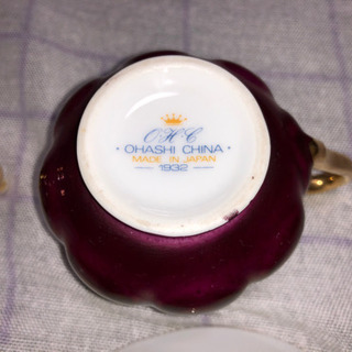 （値下げ）OHASHI CHINA2個セット 中古品