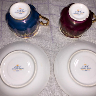 （値下げ）OHASHI CHINA2個セット 中古品の画像
