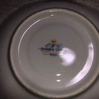 （値下げ）OHASHI CHINA2個セット 中古品の画像