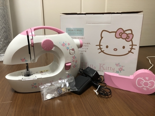 ハローキティコンパクトミシン  KT-40　※取扱説明書がありません