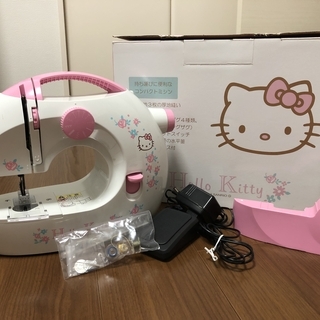 ハローキティコンパクトミシン  KT-40　※取扱説明書がありません