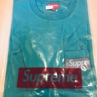 18日まで問い合わせで19〜21日まで札幌手渡し可能！夏色！ シュプリーム Supreme mesh stripe pocket tee  Lサイズの画像
