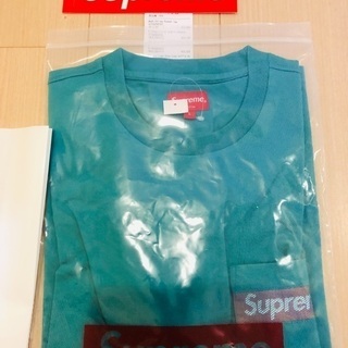 18日まで問い合わせで19〜21日まで札幌手渡し可能！夏色！ シュプリーム Supreme mesh stripe pocket tee  Lサイズの画像