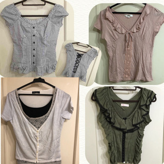 12点まとめ売りレディーストップス S〜M