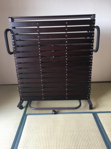 折りたたみすのこベッドシングル