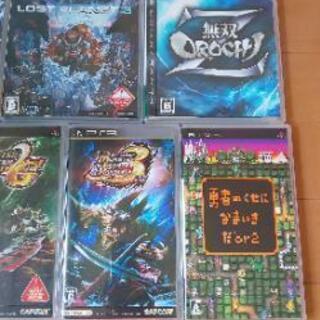 まとめ売り PS3 ゲームソフト 4本 PSP ゲームソフト5本 セットの画像