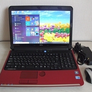 高速SSD240GB搭載 Fujitsu LIFEBOOK AH53/C