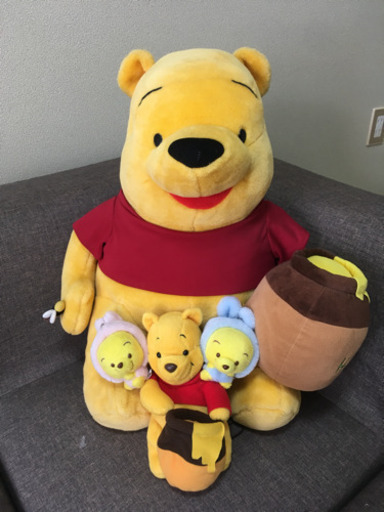 Disney くまのプーさん特大ぬいぐるみ ぬいぐるみ電報 着ぐるみキーホルダー