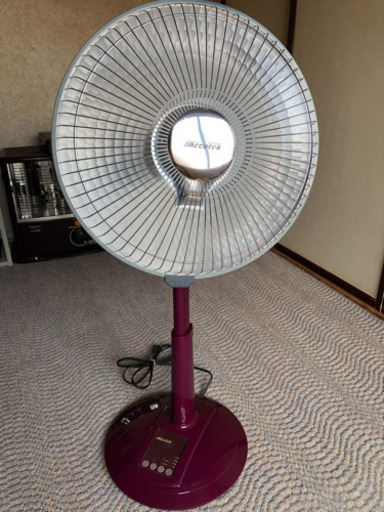 扇風機のようて扇風機でない。温風ヒーター