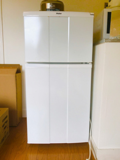 【ひとり暮らしに最適！】Haier 冷蔵庫(2ドアタイプ)
