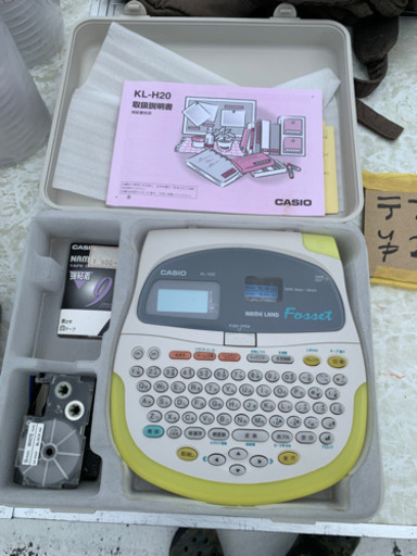 カシオ テプラー値下げしました
