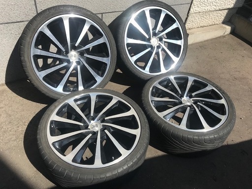 【超希少】245/35ZR20　L688　20×8J　+45　114.3×5H　BADX　DOS　TurbineⅡ　セルシオ/クラウンマジェスタ/アルファード/ヴェルファイア