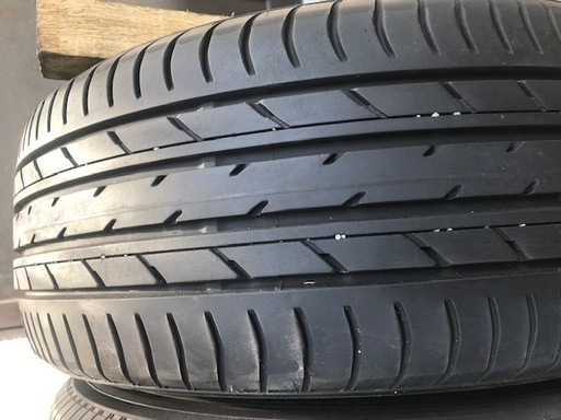 バリ山【格安】215/45R17　E70J　17×7.5J　+43　114.3×5H　ノア ヴォクシー エスクァイア ステップワゴンオデッセイ