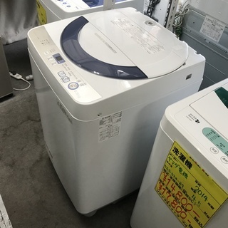 保証付き　シャープ　洗濯機　ES-G55RC-P   リサイクルショップウルカウ　高津 保証付きシャープ洗濯機ES-GE55R-H リサイクルショップウルカウ