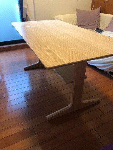 無印良品 リビングでもダイニングでも使えるテーブル