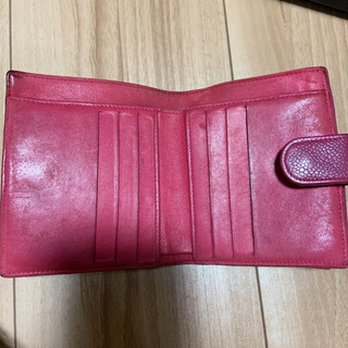 CHANEL シャネル キャビアスキン ２つ折り 財布の画像