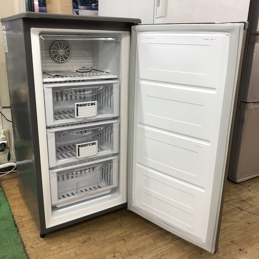 超美品【 SCANCOOL 】三ツ星貿易 87L 1ドア 冷凍庫 引き出し式 ファン