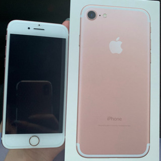 iPhone7 128G/ローズゴールド iPhone7 128GB ローズゴールド iPhone7
