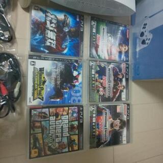 最終値下げ ps3 40GB 箱有り 付属品すべて有り コントローラー１つ＋ソフト６本サービス  の画像