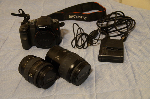 SONY a100 /　ミノルタ　AF ZOOM 24-50mm F4／ミノルタ　ZOOM xi AF35-200 mm F4.5-5.6