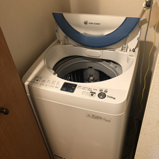 【引越しSALE！！14000円➡︎10000円】シャープ 洗濯機