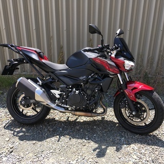 🔴カワサキ Z250　ほぼ新古（走行距離400km）2019年4月初回登録　の画像