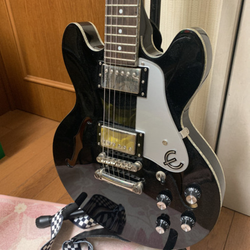 超レア超美品★ エピフォン 339 ブラック withシルバーラメバインディング