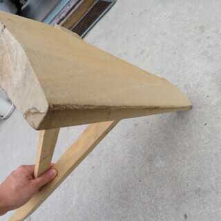木製レーキの画像