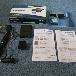 CY-ET809D ETC車載器（アンテナ一体型）中古　電源シガ...