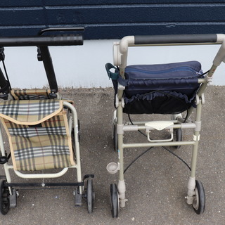 【先着順】シルバーカー　2種類　どちらでも【引取限定】の画像