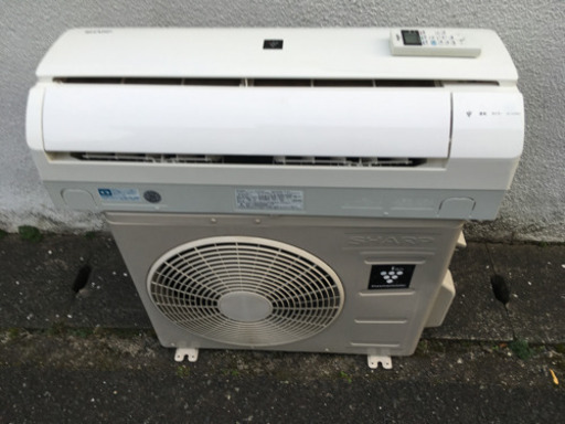 取り付け込み‼️6畳〜8畳エアコン！シャ-プ製❗️