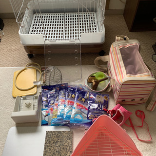 うさぎ用品、不要の為、あげます。