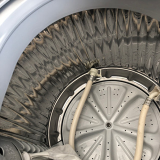 SHARP 全自動洗濯機 ES-55E4-KB AG+イオンコート5.5kg 2008年製の画像