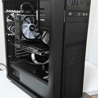 デスクトップ 高性能 PC スリーブケーブル仕様  i7 8700K GTX1070 Blu-ray SSD HDD win10の画像