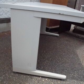 ★お値下げ★事務用/オフィス用机/幅1400奥行700高さ700 JM4114)【取りに来られる方限定】の画像