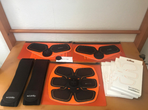 SIXPAD シックスパッド アブズ&ボディ 3点セット + ジェルシート 中古