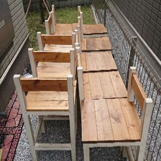 カウンターチェア 10脚セット