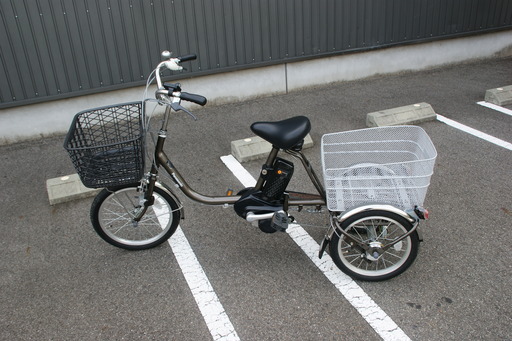 【モノマニア四日市】【引き取り限定】Panasonic電動アシスト三輪自転車　ビビライフ　BB-ELR832　ＵＳＥＤ