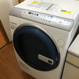 シャープ 洗濯乾燥機 ドラム式 プラズマクラスター搭載 9.0k...