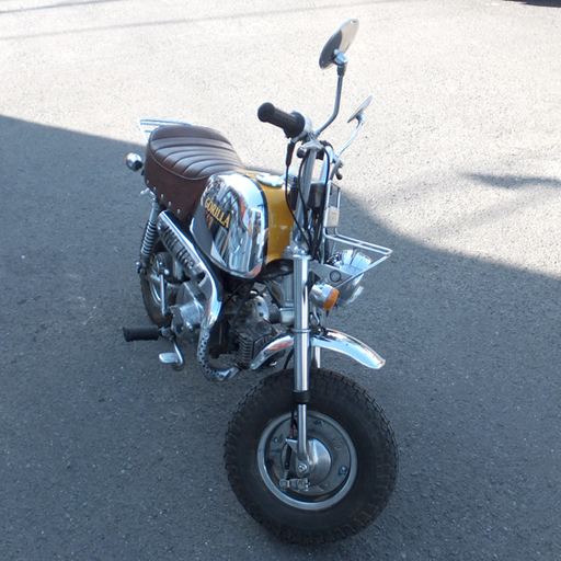 ホンダ ゴリラ Z50JZ-3L 50cc ゴリラリミテッドシルバーメッキ Gorilla HONDA バイク 原付 札幌市西区