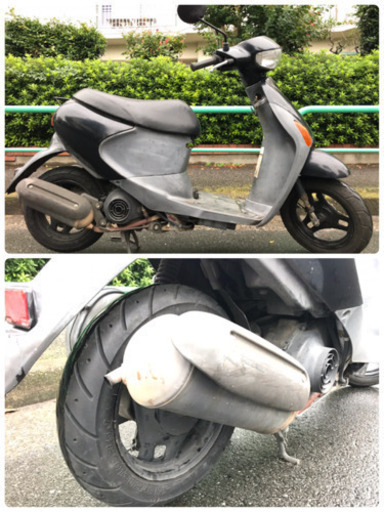 【格安】 原付 スズキ レッツ4  4st 紺色