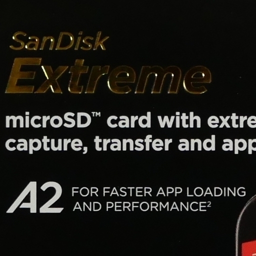 サンディスク SanDisk 400GB micro SDXC カード　UHS スピードクラス：３ 超高速 160MB/s 90MB/s 　Application Performance Class 2(A2)