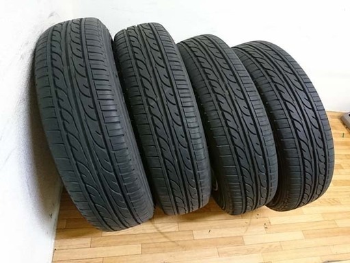 ムーヴカスタム 純正アルミ付き 夏タイヤ155/65R14 18年製デジタイヤ