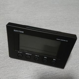 【新品】リズム時計 電波時計 多機能