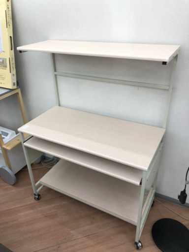 【展示品★美品】パソコンデスク 学習机 幅100cm