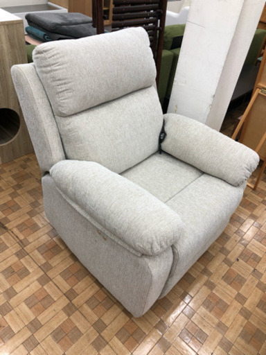 【展示品★美品】電動ソファ リクライニングソファ 1人用ソファ