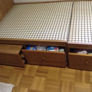 シングル ベッド  無料！の画像