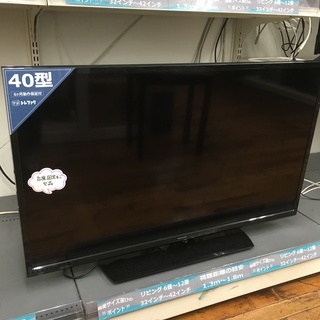 安心の6ヶ月保証！！SHARP(2015年製) 40インチ液晶テレビ【トレジャーファクトリー入間店】