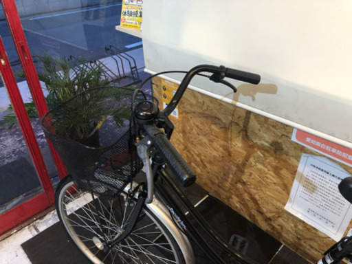 26インチ自転車 ブラック